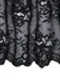 0398 ОПТ Кружево эластичное 17 см, классика, Италия, черный