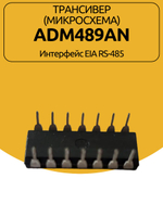 Трансивер (МИКРОСХЕМА) ADM489AN Интерфейс EIA RS-485