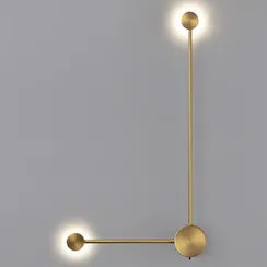 7009/10WL HIGHTECH ODL25 319 античная бронза/металл/акрил Настенный светильник LED 3000/4000K тумблер на корп. 10W 220V CRI > 90 SATELLITE