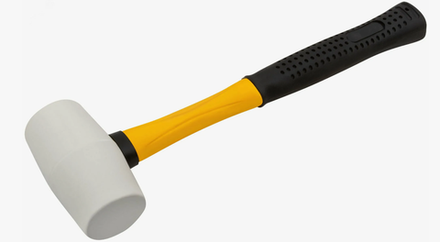 45525 Киянка резиновая комбинир. фиберглас.ручка 225г