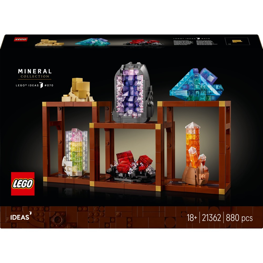 Конструктор LEGO Ideas 21362 Коллекция минералов — фото 2