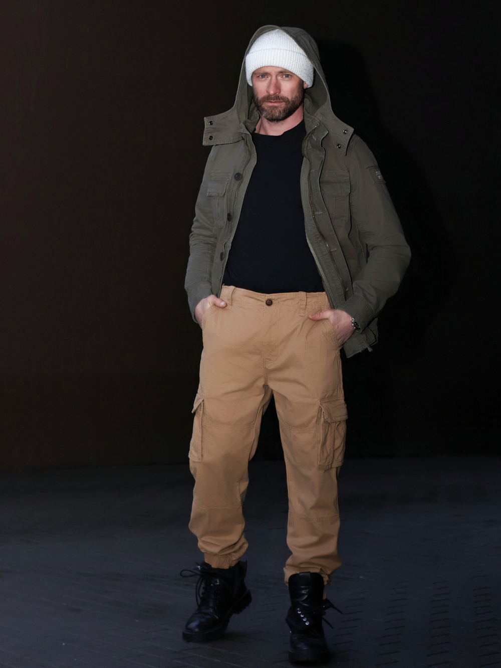 Джоггеры плотные хлопковые Armed Forces AF183