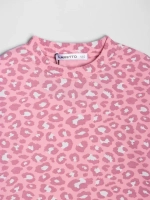 Футболка для девочки розовая