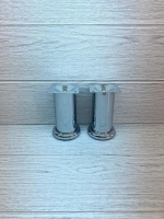 Опора для дивана, тумбы, шкафа металлическая 120 мм