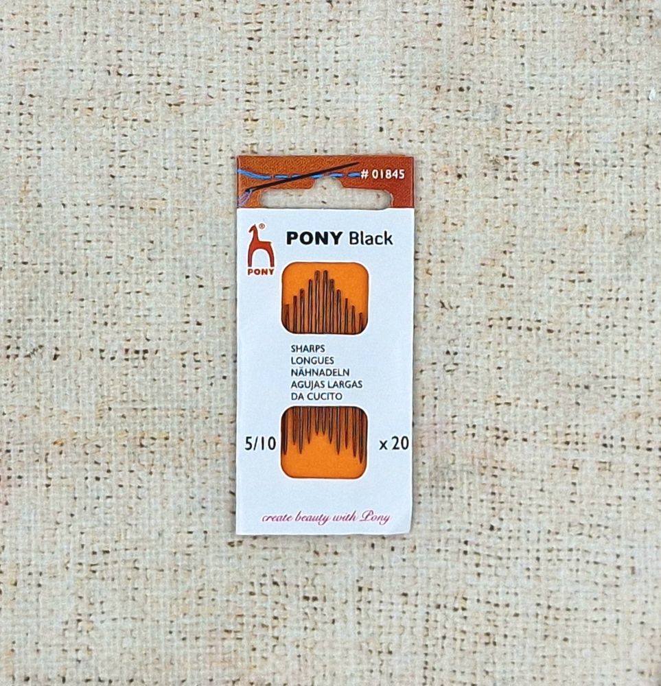 Иглы ручные для шитья &quot;PONY&quot; 01845 №5-10, 20 игл