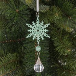 GAEM Украшение новогоднее "Снежинка", L9 W2 H16 см