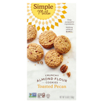 Simple Mills, От природы не содержит глютена, хрустящее обжаренное печенье с пеканом, 156 г