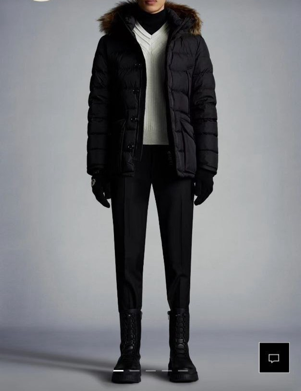 Пуховик Moncler Cluny