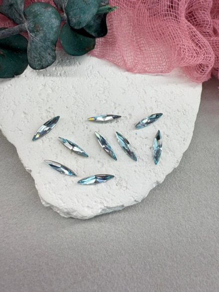 Наветт Navette spfinx 15*4 мм, Aquamarine