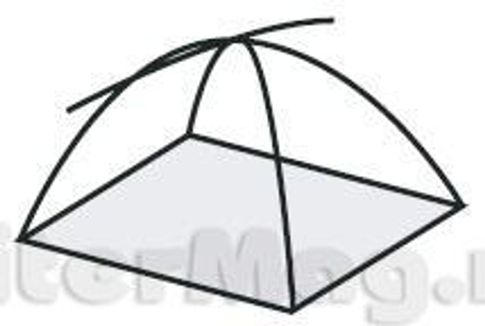 Палатка Снаряжение Оберон 3-3+ Si