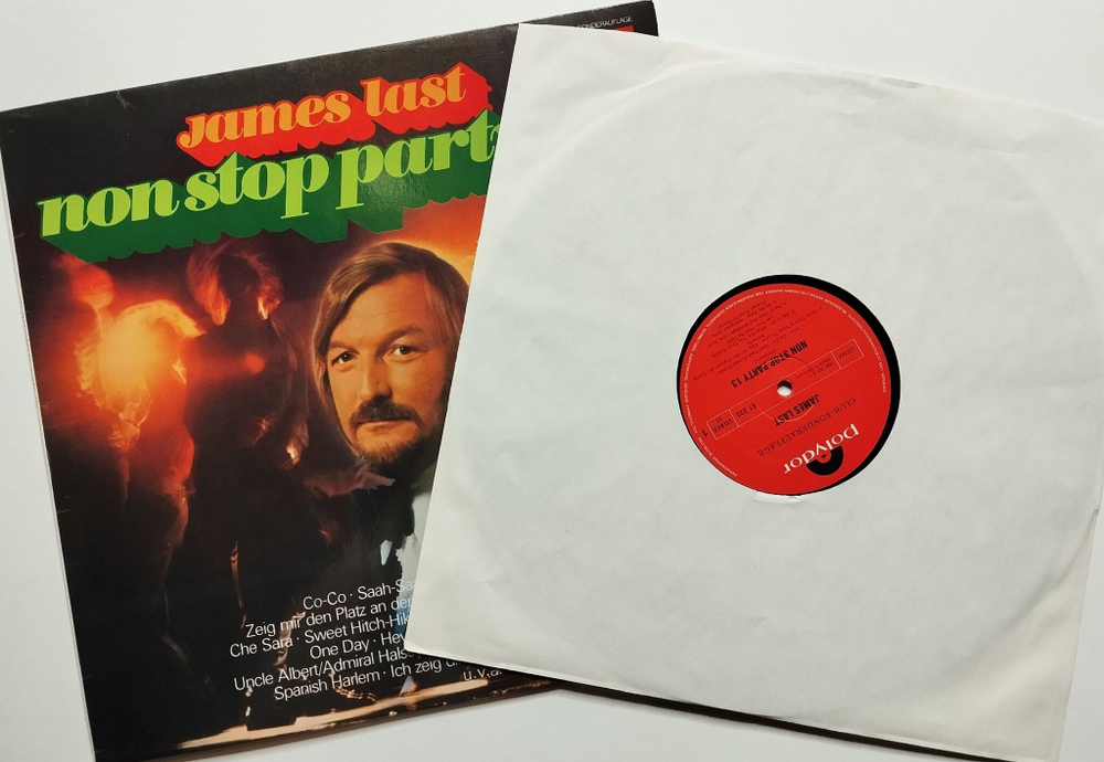 Винтажная виниловая пластинка LP James Last Non Stop Party 13 (Germany 1971)