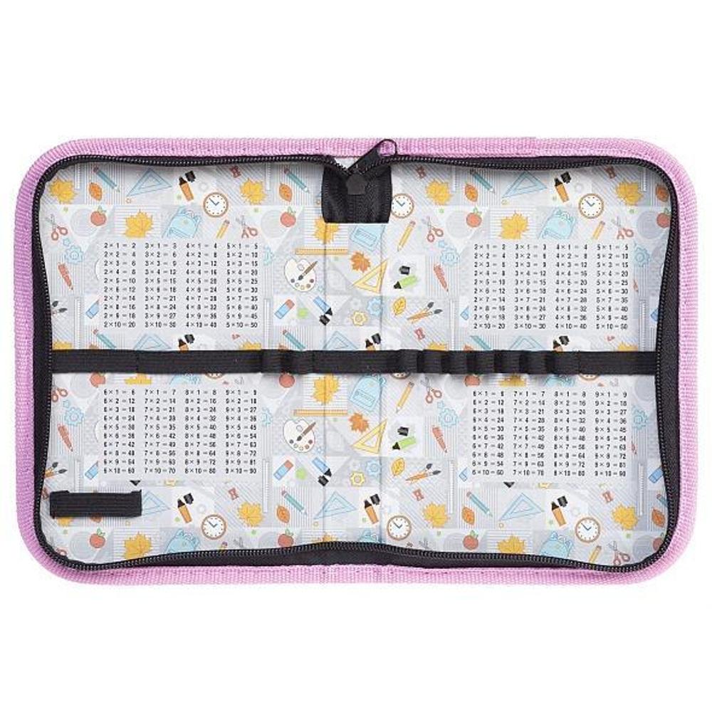 Пенал 190х130мм 1 отделение на молнии с таблистерумножения "Созвездие кота" (Хатбер)