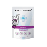 Влажный корм для кошек для профилактики МКБ с Курицей в соусе, 85 г Best Dinner Exclusive Vet Profi Urinary