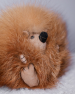 Ёжик Тофу (большой) мех лисы