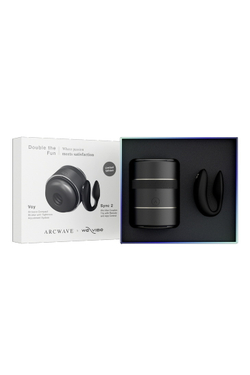 Набор для пар Double the Fun: мастурбатор ARCwave Voy + вибратор We-Vibe Sync 2