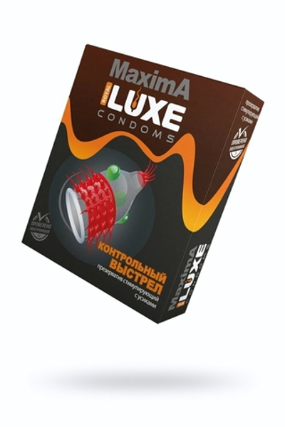 Презерватив Luxe Контрольный выстрел 1 шт