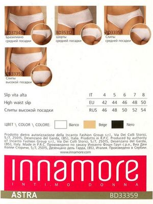 Женские трусы BD33359 Innamore