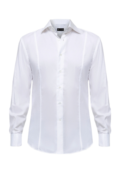 Белая под запонку «Белоснежная элегантность»