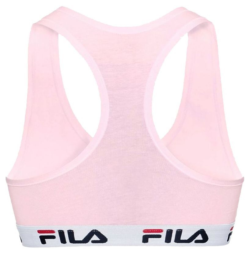 Топ для девочки теннисный Fila Girl Bra 1P - pink