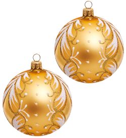 Элита НФШ-1434/2 Набор ел.украшений Шар 2шт «Вдохновение» 85 мм