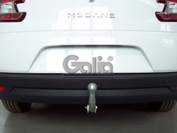 Фаркоп оцинкованный Galia R074A для Renault Megane II 2003-2008 (classic) седан/универсал, Megane III универсал 2008-(паспорт и сертификат в комплекте)(без электрики)