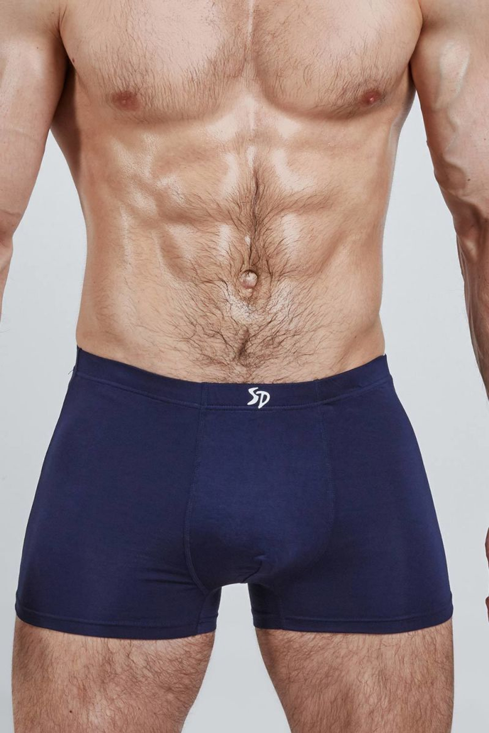 Мужские обтягивающие трусы-боксеры с гладкими внутренними швами (Размер: XXXL) (Цвет: черный)