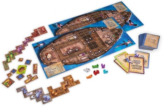 Настольная игра Остров кошек. Долгожданные гости Дополнение