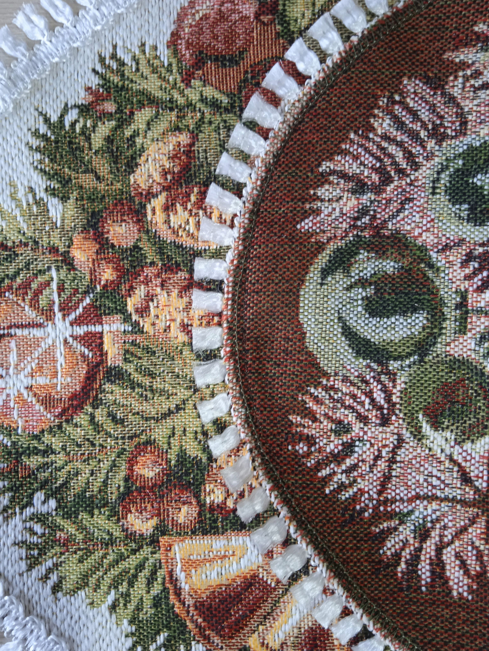 Декоративная гобеленовая салфетка Настроение рождества 32*46