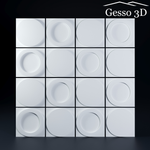 Гипсовая 3D панель Tandem