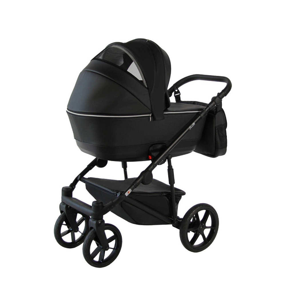 Детская коляска Sevillababy Tisso 2 в 1 черный экокожа