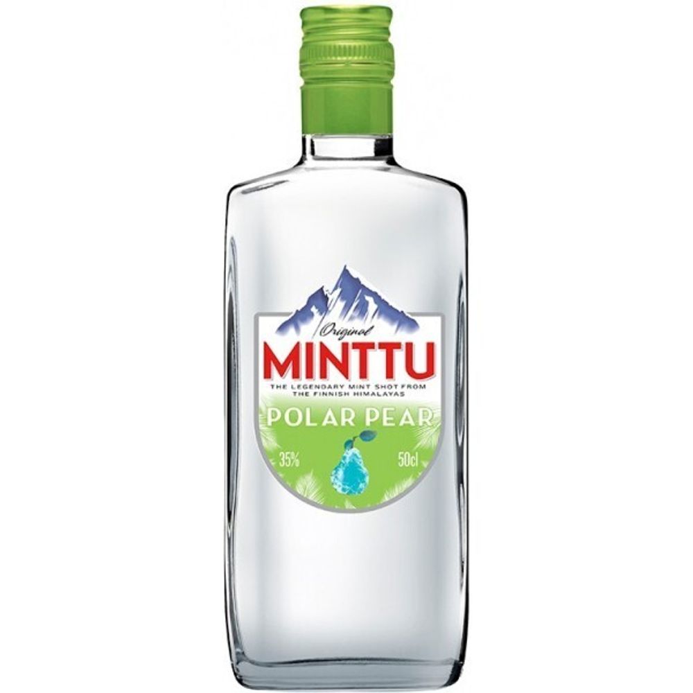 Ликер Минтту Полярная Груша со вкусом груши и мяты
