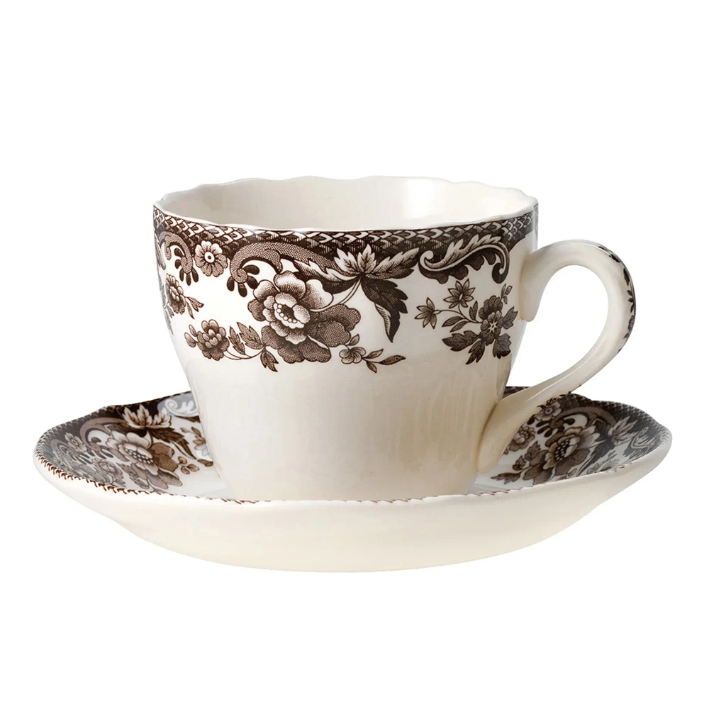 Spode Чайная чашка Delamere 200 мл с блюдцем