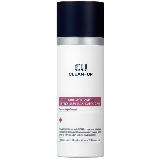 CU SKIN Сыворотка с ретинолом и бакучиолом-Clean-Up Dual Activator Retinol 0,3% Bakuchiol 0.75% 30мл