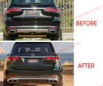 Обвес для MERCEDES BENZ GLS X167 GLS63 AMG 2020+ АМГ Мерседес Бенц ГЛС