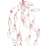 Ветка декоративная «Шарм» 27 см, Розовый