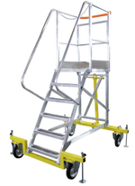 Вышка-стремянка алюминиевая MEGAL ВСА-1,5А