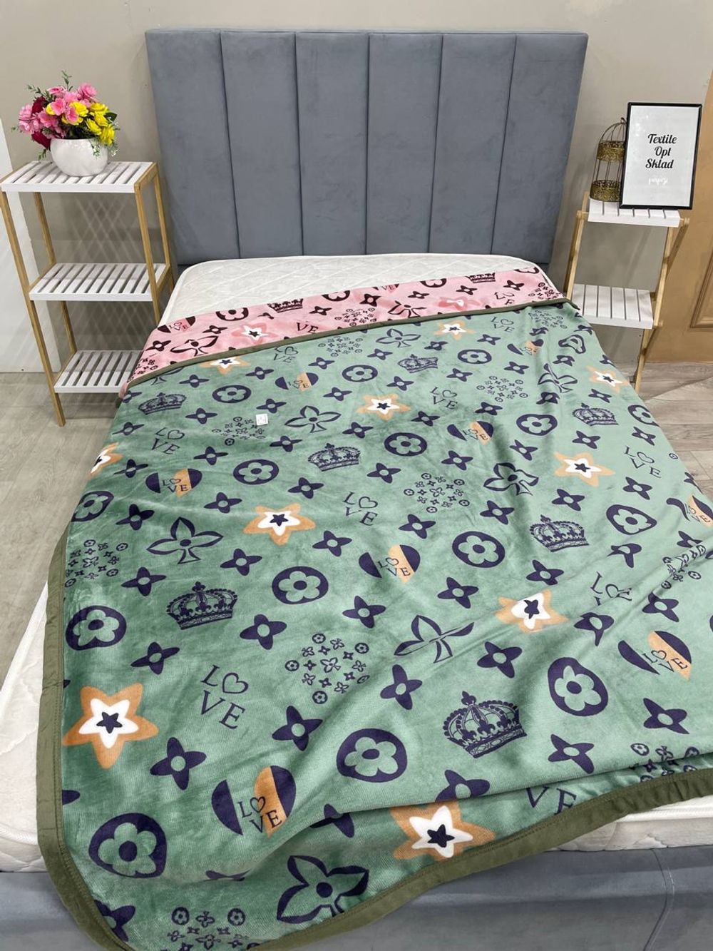 Плед БРЕНД 1,5сп ЛИКВИ