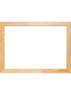 Деревянная рама 55x80 для картин на подрамнике сеч. 60x18