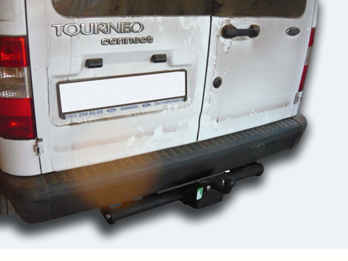 Фаркоп(прицепное) Лидер-Плюс для FORD TOURNEO CONNECT (PU2) 2002 - 2013(паспорт и сертификат в комплекте)(без электрики)F111-F