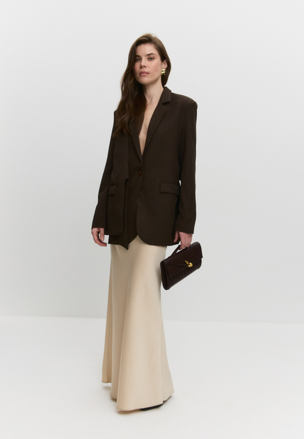 Пиджак асимметричный