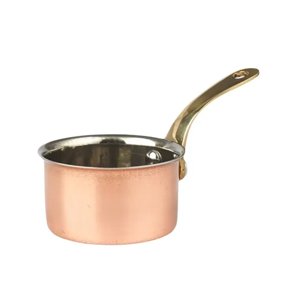 Соусник 110 мл d 6/6,6 см h3,7 см круглый с ручкой Copper нерж. цвет медь P.L. Proff Cuisine