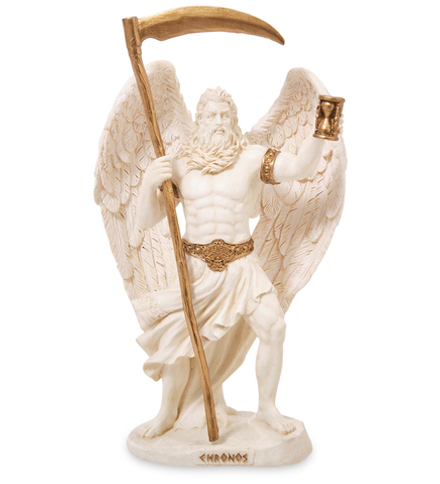 Veronese WS-1195/3 Статуэтка «Кронос - бог урожая, земледелия, веков и разрушительных сил времени»