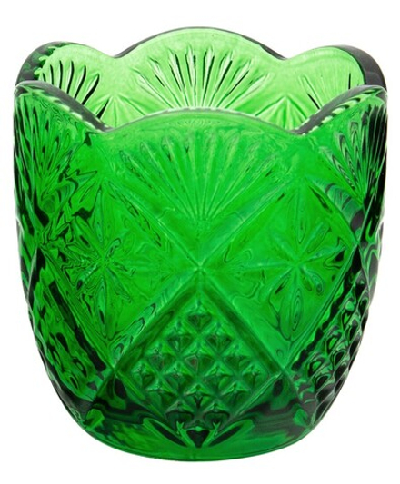 Лампада стекляная без ножки: зеленая (Тодико)