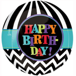 Шар Сфера 3D Happy birthday