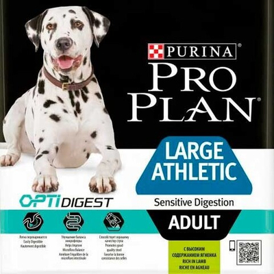 Pro Plan Adult Large Athletic Lamb - сухой корм для собак крупных пород атлетического телосложения (ягненок)
