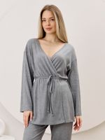 Кардиган-кимоно Эвила-1 Виотекс СЕРЫЙ
