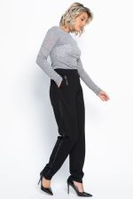 Брюки трикотажные Броуди (черные) Б15048-8М LT Collection