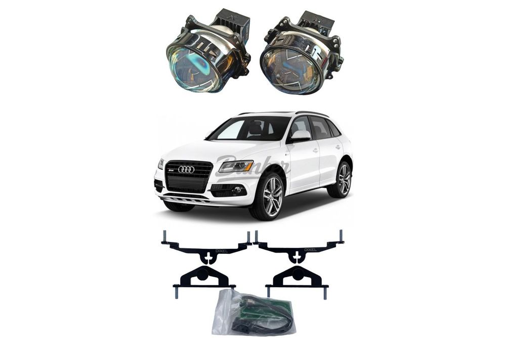 Комплект для замены штатных линз Audi Q5 Valeo 2 AFS