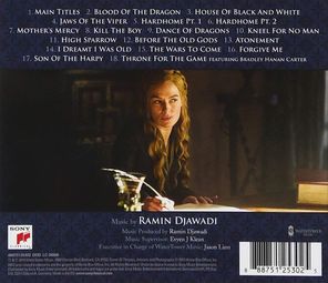 Soundtrack / Ramin Djawadi: Game Of Thrones, Season 5 (CD)