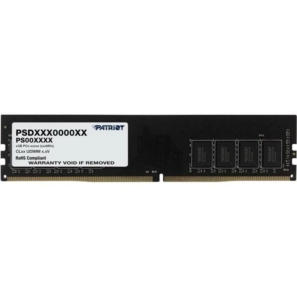 Модуль памяти DIMM DDR4 32Gb, 3200Mhz, Patriot Memory Signature Line (PSD432G32002)